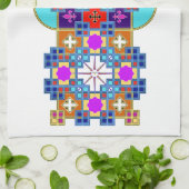 Linge De Cuisine Mosaïque (Plié)