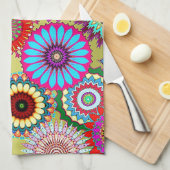 Linge De Cuisine Mosaïque (Quart Plié)