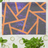 Linge De Cuisine Mosaïque d'Halloween (Plié)