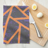Linge De Cuisine Mosaïque d'Halloween (Quart Plié)
