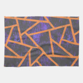 Linge De Cuisine Mosaïque d'Halloween (Horizontal)
