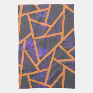 Linge De Cuisine Mosaïque d'Halloween