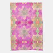 Linge De Cuisine Mosaïque Pixélisée Art Neuvau (Vertical)