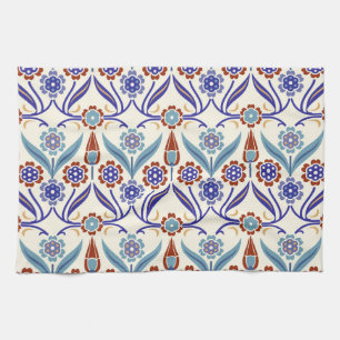 Linge De Cuisine Mosaïque turque : Motif coloré sans couture