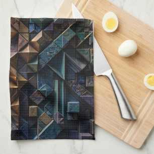Linge De Cuisine Mosaïque verticale 3D extrême