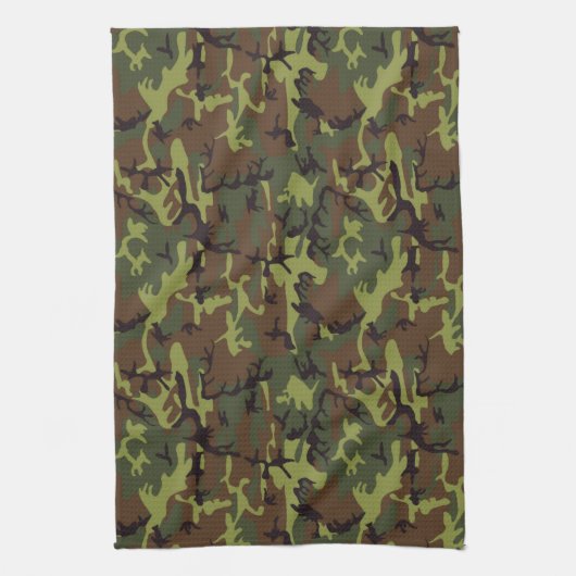 Linge De Cuisine Moss Green Camo (Vertical)