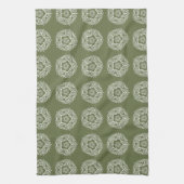 Linge De Cuisine Moss Mandala (Vertical)