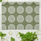 Linge De Cuisine Moss Mandala (Plié)