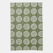 Linge De Cuisine Moss Mandala (Vertical)