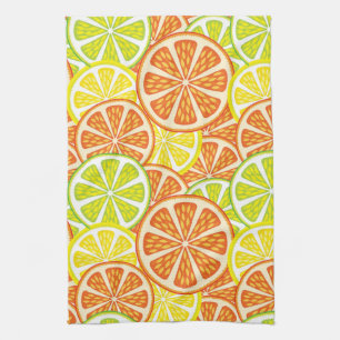 Linge De Cuisine Motif 2 d'agrume