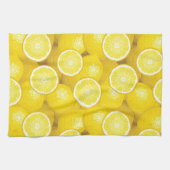 Linge De Cuisine Motif 2 de citron (Horizontal)
