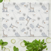Linge De Cuisine motif 2 de griffonnage (Plié)