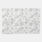 Linge De Cuisine motif 2 de griffonnage (Horizontal)