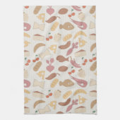 Linge De Cuisine Motif 2 de nourriture (Vertical)