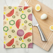 Linge De Cuisine Motif 2 de pizza (Quart Plié)