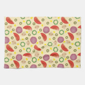 Linge De Cuisine Motif 2 de pizza (Horizontal)