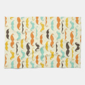 Linge De Cuisine Motif 3 de moustache (Horizontal)