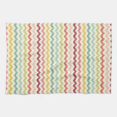 Linge De Cuisine Motif 4 de Chevron (Horizontal)