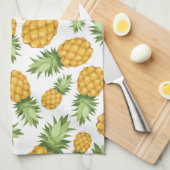 Linge De Cuisine Motif à ananas (Quart Plié)
