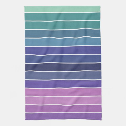 Linge De Cuisine Motif à bandes multiples (Vertical)