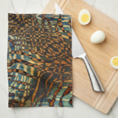 Linge De Cuisine Motif à fourrure de tigre de Kaleidoscope (Quart Plié)