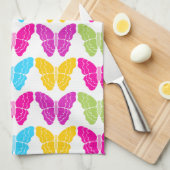 Linge De Cuisine Motif à papillon arc-en-ciel mignon (Quart Plié)