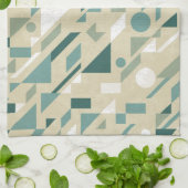 Linge De Cuisine Motif abstrait (Plié)