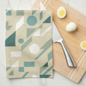 Linge De Cuisine Motif abstrait (Quart Plié)