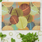 Linge De Cuisine motif Abstrait (Plié)