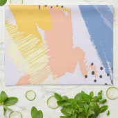 Linge De Cuisine motif Abstrait (Plié)