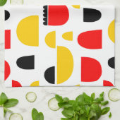 Linge De Cuisine Motif Abstrait 280515 (Plié)