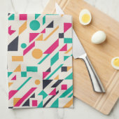 Linge De Cuisine Motif abstrait 3 (Quart Plié)