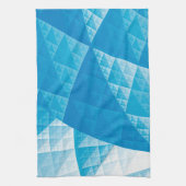 Linge De Cuisine Motif abstrait bleu (Vertical)