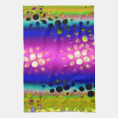 Linge De Cuisine Motif Abstrait coloré (Vertical)