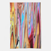 Linge De Cuisine Motif abstrait coloré (Vertical)