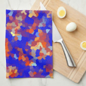 Linge De Cuisine Motif Abstrait Crystal (Quart Plié)