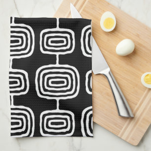 Linge De Cuisine Motif Abstrait moderne du milieu du siècle