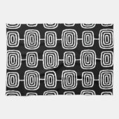 Linge De Cuisine Motif Abstrait moderne du milieu du siècle (Horizontal)