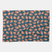 Linge De Cuisine Motif Acorn bleu (Horizontal)