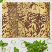 Linge De Cuisine Motif africain (Plié)