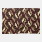 Linge De Cuisine Motif africain de peau de guépard (Horizontal)