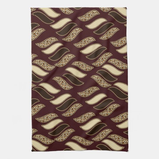 Linge De Cuisine Motif africain de peau de guépard (Vertical)