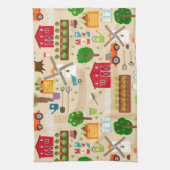 Linge De Cuisine Motif agricole (Vertical)