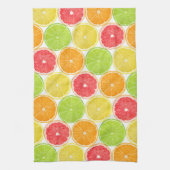 Linge De Cuisine Motif agrumes (Vertical)