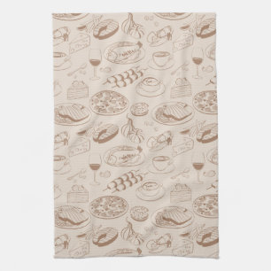 Linge De Cuisine Motif alimentaire 3