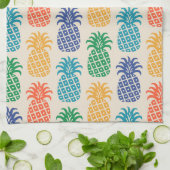 Linge De Cuisine Motif Ananas (Plié)