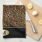 Linge De Cuisine Motif animal de Monogram Leopard (Quart Plié)