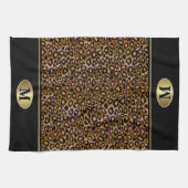 Linge De Cuisine Motif animal de Monogram Leopard (Horizontal)