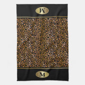 Linge De Cuisine Motif animal de Monogram Leopard (Vertical)