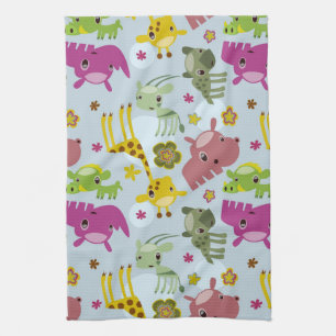 Linge De Cuisine motif animal de safari